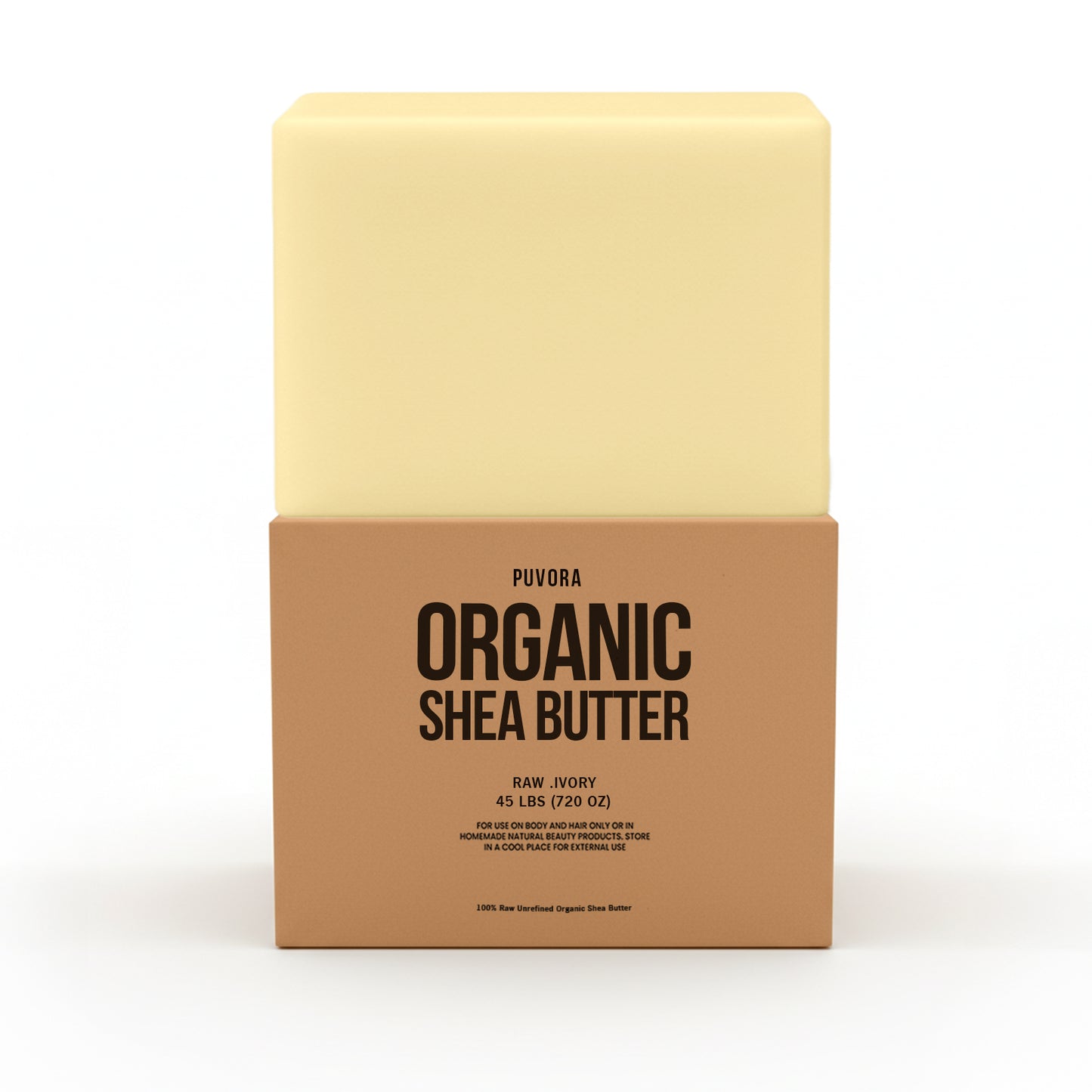 Organic Shea Butter 45lb. Block ( wholesale )