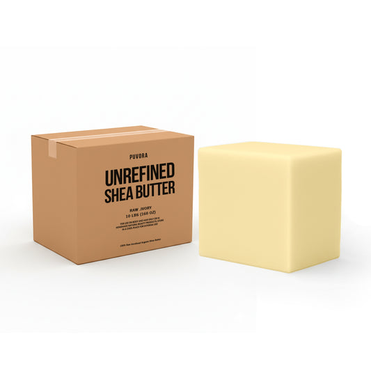 Unrefined Shea Butter 10lb. Block ( wholesale )
