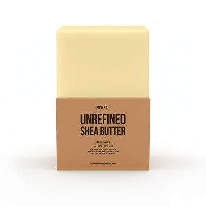 Unrefined Shea Butter 10lb. Block ( wholesale )