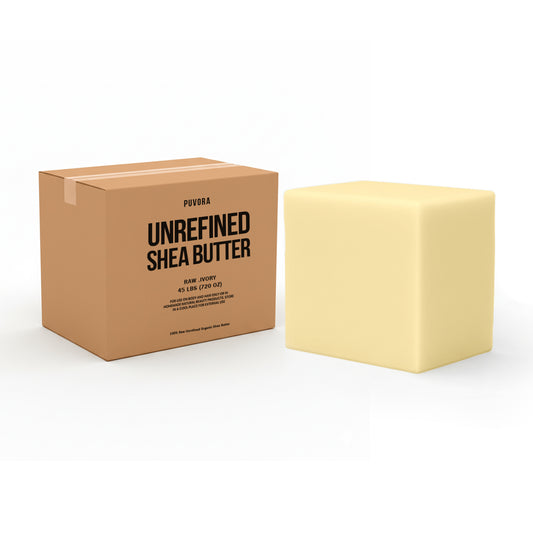 Unrefined Shea Butter 45lb. Block ( wholesale )